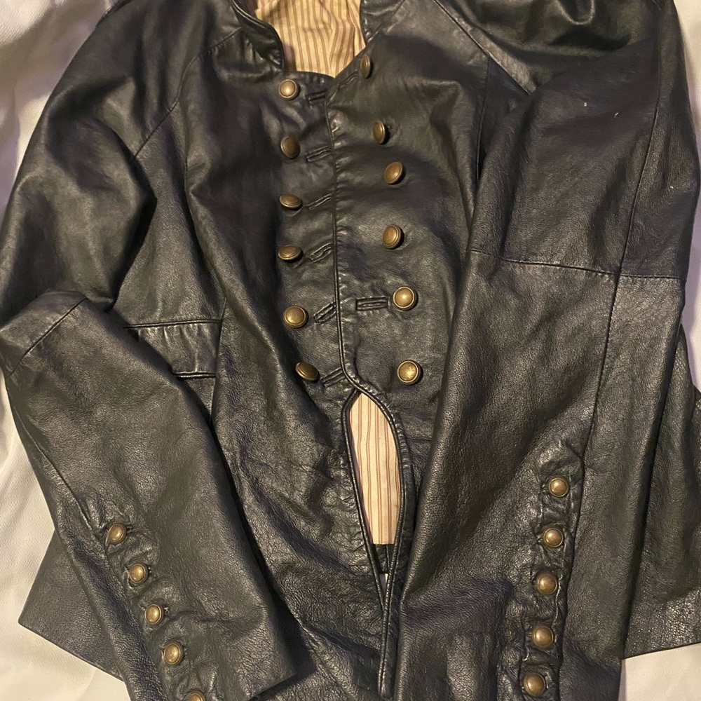 Black Genuine Leather Jacket